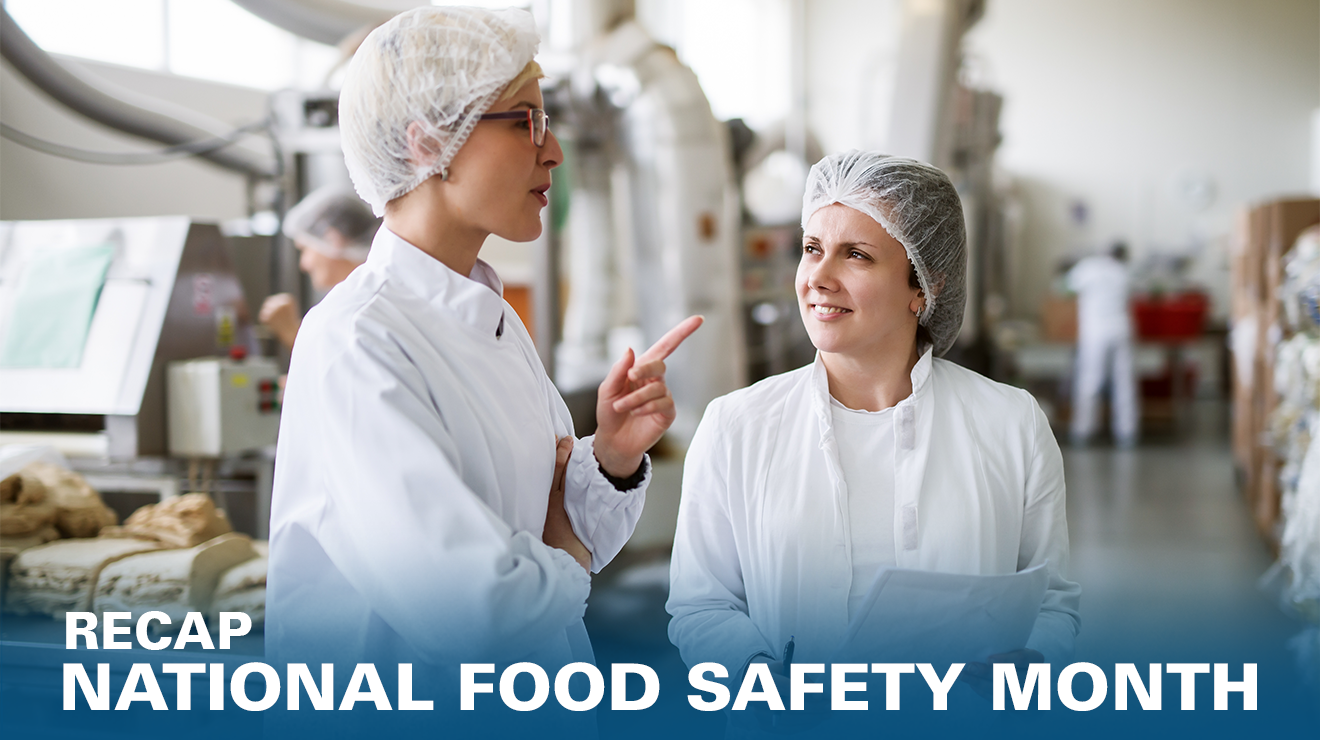 Food safety month blog header