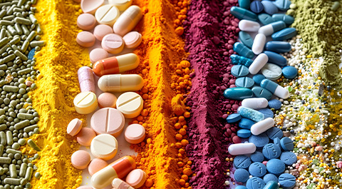 pills and powders