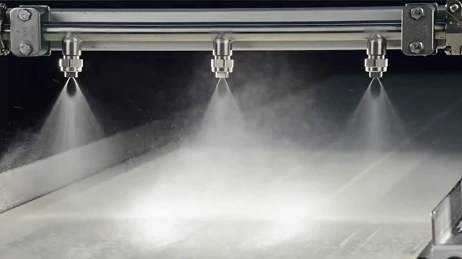 sustainability manifold spraying