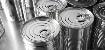 metal cans