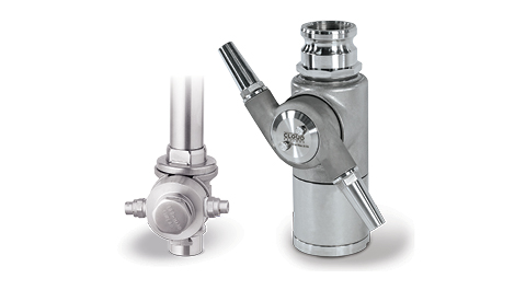 two tank cleaning nozzles