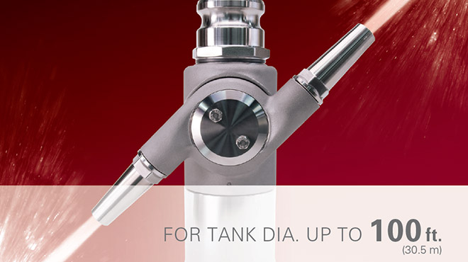 tank cleaning nozzle for tank up to 100ft
