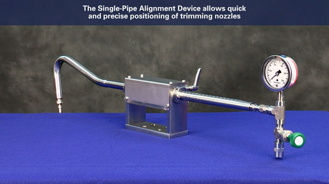 Video: Single-Pipe Alignment Device for Paper Trimming Demonstration ...