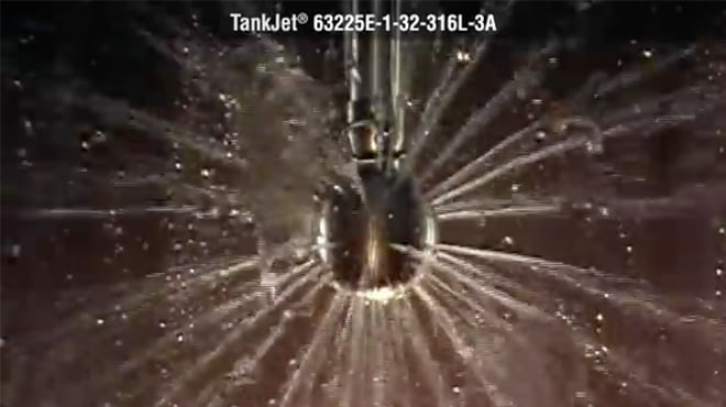 TankJet 63225 Spray Ball spraying