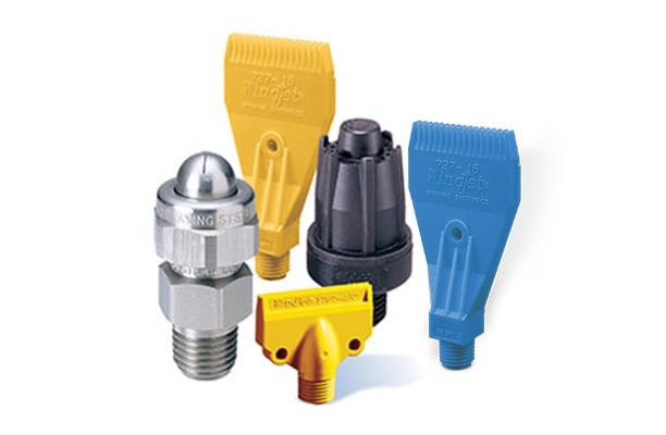 Air Drying and Blowoff nozzles range