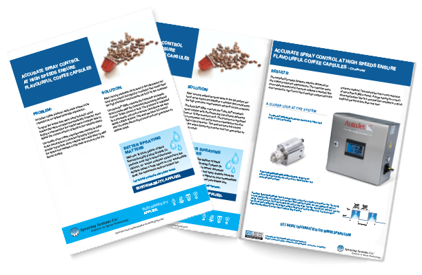 Case Study Accurate Spray Control at High Speeds Coffee
