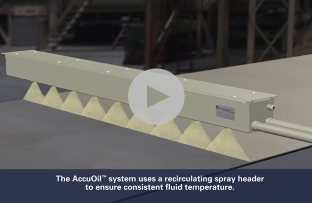 Video AccuOil Recirculating Header with Zone Control