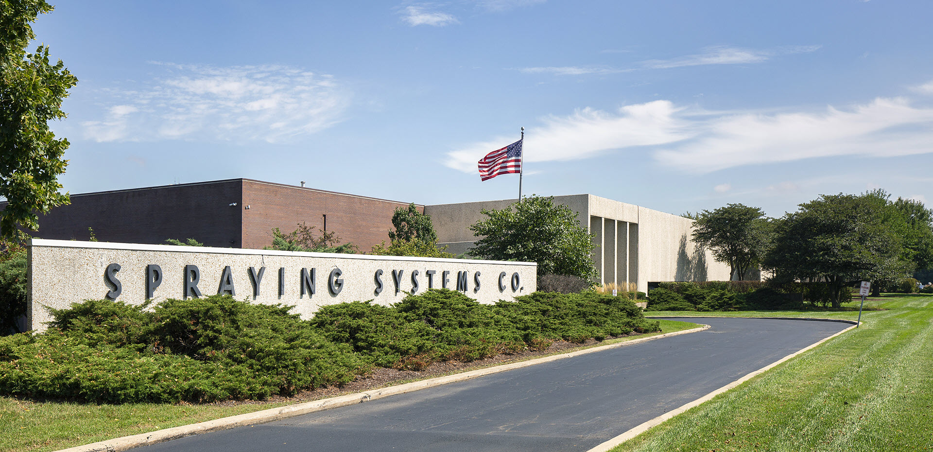 Bürogebäude von Spraying Systems Co. in Wheaton, IL