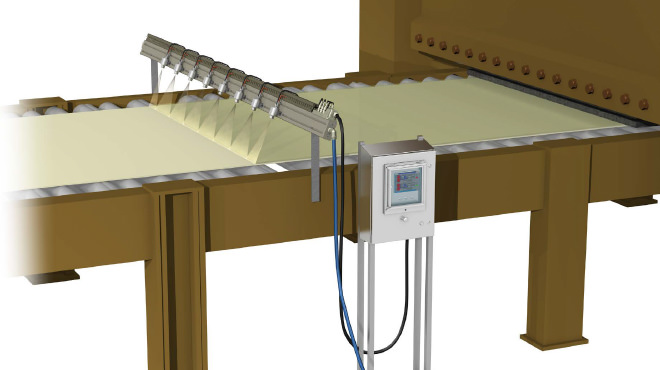 Panelspray MS System für Glasfaseranwendung