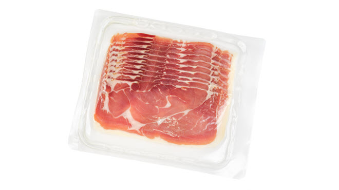 Packung mit Fleisch
