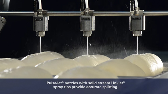 Brotritzen mit PulsaJet-Düsen