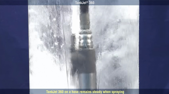 TankJet 360 Schlagfeste Reinigung