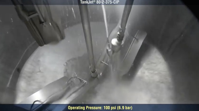 TankJet 80 CIP-Reinigung Leistungsstark