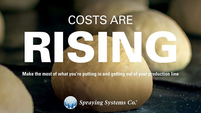 ball of dough indicating costs are rising