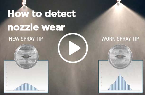 How to detect nozzle wear  Spraying Systems Middle East FZE