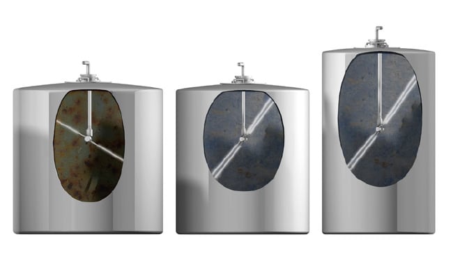 Chemical plant tank cleaning application