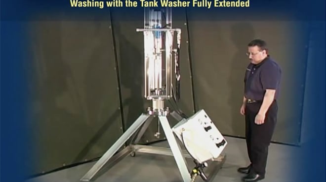 Retractable Tank Wash (RTW) System Demonstration