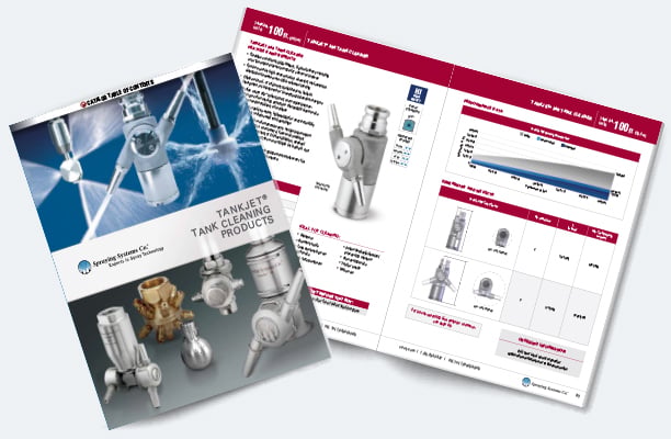 Download the Tank Cleaning Catalog | Spraying Systems Belgium