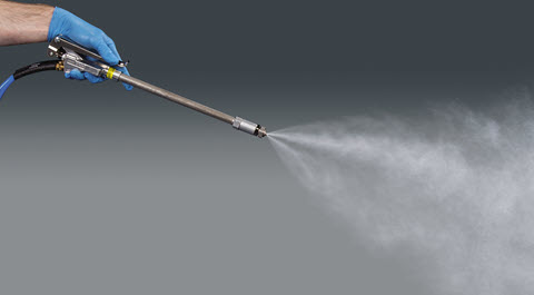 FDS-PTA Lance spraying