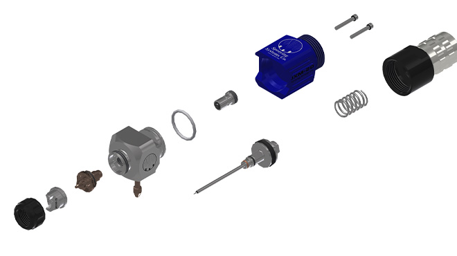 JXM air atomizing nozzle
