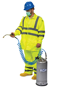 worker in ppe using FDS-PT