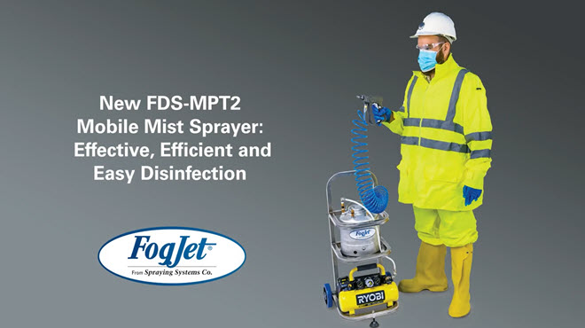FDS-MPT2 Mobile Mist Sprayer Demo Video