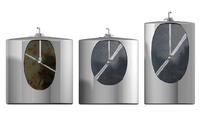 Chemical plant tank cleaning application