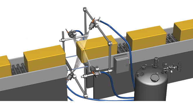 autojet food safety system for cheese