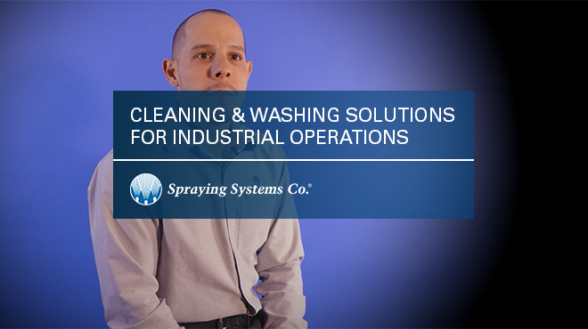 cleaning & washing solutions for industrial operations