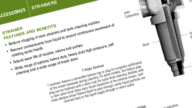 Accessories Strainers Catalog