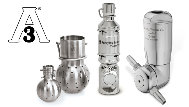 sanitary tank cleaning nozzles