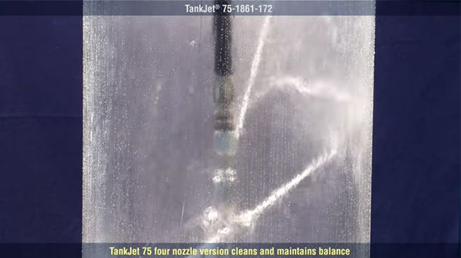 TankJet 75 spraying