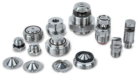 Shower Nozzles from Spraying Systems Co.