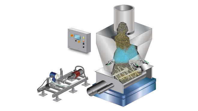 Cat litter production