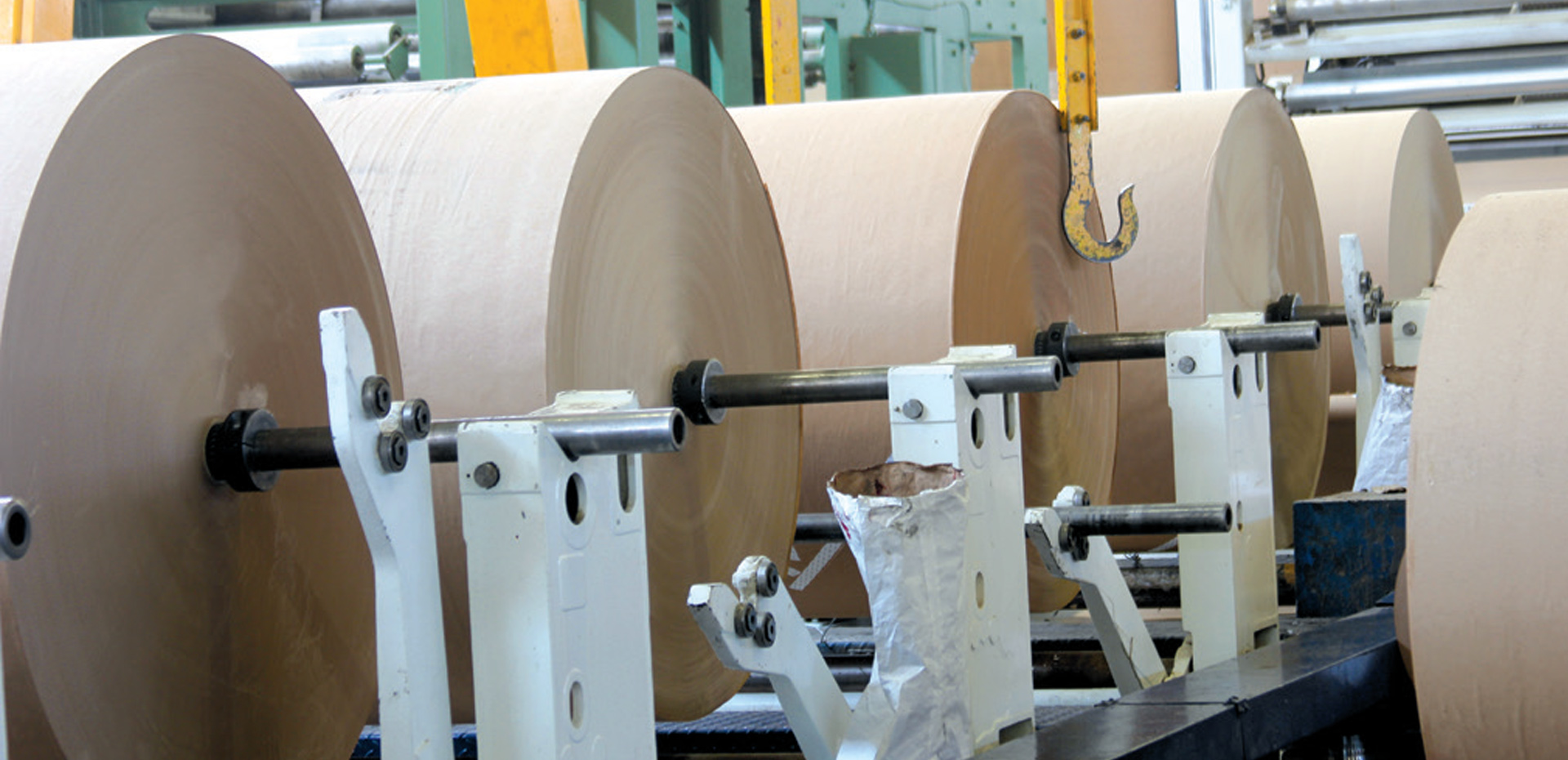 Paper rolls industry