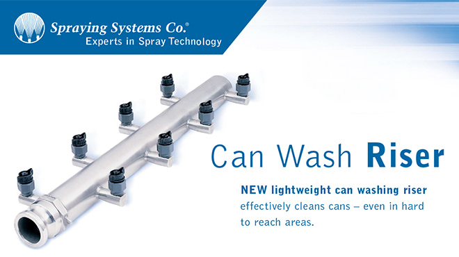 Can Wash Riser bulletin