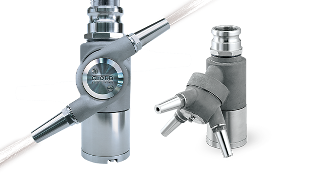 Cloud-Sellers 360 and 180 tank cleaners