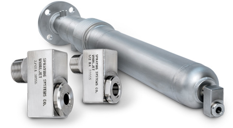 Injector with BA WhirlJet nozzle