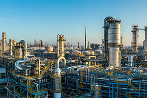 petrochemical plant
