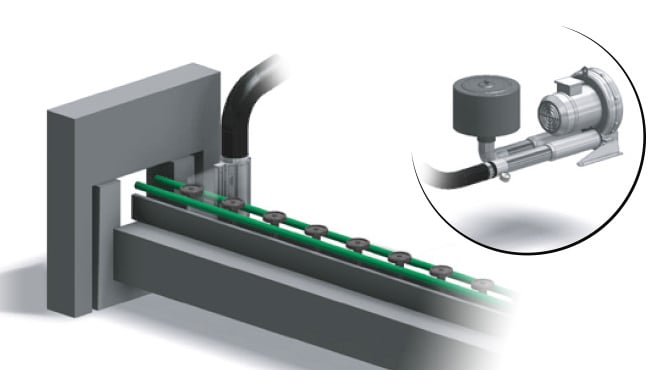 Automotive valves blowoff application