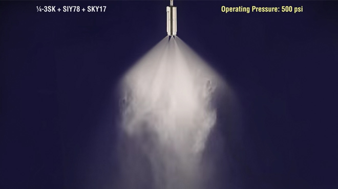 Multi Orifice 3SK SprayDry Nozzle spraying