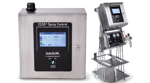 Panel de control de pulverización AutoJet 2150+ con base