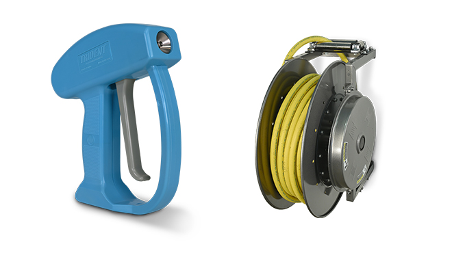 trident gunjet and hose wheel