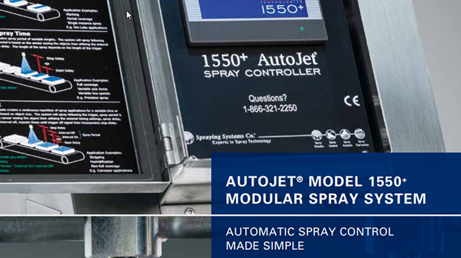 Modular Spray Systems Sistema de Pulverización Modular AutoJet modelo 1550+, B626G | Spraying ...