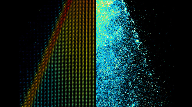 ejemplo de velocimetría de imágenes de partículas