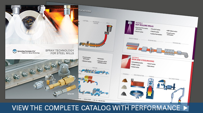 view the complete spray technology for steel mills catalog