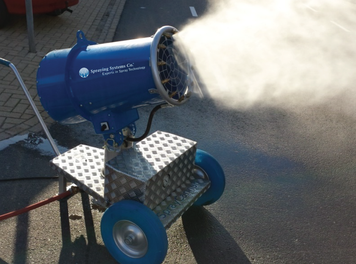 FogJet Low Flow MistingCannon Pulverización