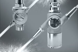 two tankjet tank cleaning nozzles