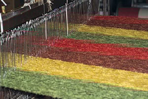 textile application shot