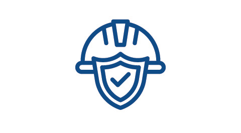 icon of a safety helmet